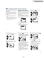 Предварительный просмотр 29 страницы Sony KP 48V85 Service Manual