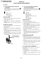 Предварительный просмотр 50 страницы Sony KP 48V85 Service Manual