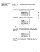 Предварительный просмотр 63 страницы Sony KP 51HW40 Operating Instruction