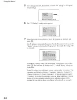 Предварительный просмотр 64 страницы Sony KP 51HW40 Operating Instruction