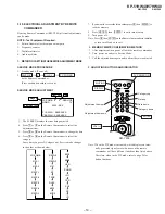 Предварительный просмотр 14 страницы Sony KP 51HW40 Service Manual