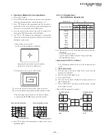 Предварительный просмотр 27 страницы Sony KP 51HW40 Service Manual