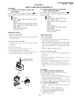 Предварительный просмотр 33 страницы Sony KP 51HW40 Service Manual