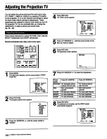 Preview for 44 page of Sony KP-53V15 Primary Operating Instructions Manual