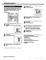 Preview for 46 page of Sony KP-53V15 Primary Operating Instructions Manual