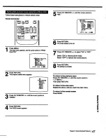 Предварительный просмотр 47 страницы Sony KP-53V15 Primary Operating Instructions Manual