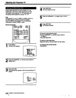 Предварительный просмотр 48 страницы Sony KP-53V15 Primary Operating Instructions Manual