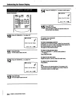 Предварительный просмотр 54 страницы Sony KP-53V15 Primary Operating Instructions Manual