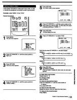 Preview for 55 page of Sony KP-53V15 Primary Operating Instructions Manual