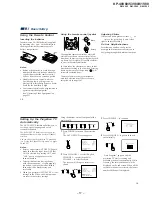 Предварительный просмотр 17 страницы Sony KP 53V80 Service Manual