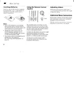 Предварительный просмотр 26 страницы Sony KP-53XBR200 - 53" Projection Tv Operating Instructions Manual