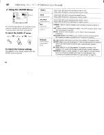 Предварительный просмотр 42 страницы Sony KP-53XBR200 - 53" Projection Tv Operating Instructions Manual