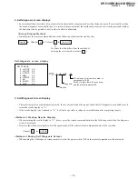 Предварительный просмотр 5 страницы Sony KP-53XBR200 - 53" Projection Tv Service Manual