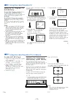 Предварительный просмотр 18 страницы Sony KP-53XBR200 - 53" Projection Tv Service Manual