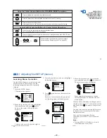 Предварительный просмотр 23 страницы Sony KP-53XBR200 - 53" Projection Tv Service Manual