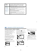 Предварительный просмотр 29 страницы Sony KP-53XBR200 - 53" Projection Tv Service Manual