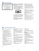 Предварительный просмотр 34 страницы Sony KP-53XBR200 - 53" Projection Tv Service Manual