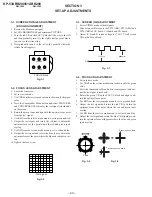 Предварительный просмотр 40 страницы Sony KP-53XBR200 - 53" Projection Tv Service Manual