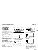 Preview for 25 page of Sony KP-53XBR300 - 53" Color Rear Video Projector Television Operating Instructions Manual