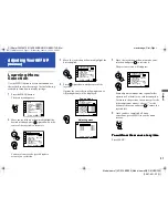 Preview for 35 page of Sony KP-53XBR300 - 53" Color Rear Video Projector Television Operating Instructions Manual