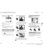 Preview for 43 page of Sony KP-53XBR300 - 53" Color Rear Video Projector Television Operating Instructions Manual