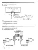 Предварительный просмотр 10 страницы Sony KP-53XBR45 - 53" Projection Tv Operating Instructions Manual