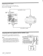 Предварительный просмотр 12 страницы Sony KP-53XBR45 - 53" Projection Tv Operating Instructions Manual