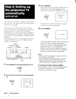 Предварительный просмотр 14 страницы Sony KP-53XBR45 - 53" Projection Tv Operating Instructions Manual