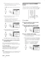 Предварительный просмотр 34 страницы Sony KP-53XBR45 - 53" Projection Tv Operating Instructions Manual