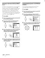 Предварительный просмотр 38 страницы Sony KP-53XBR45 - 53" Projection Tv Operating Instructions Manual