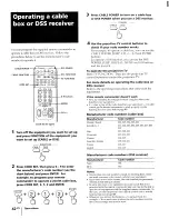 Предварительный просмотр 42 страницы Sony KP-53XBR45 - 53" Projection Tv Operating Instructions Manual