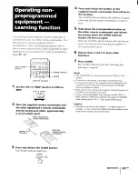 Предварительный просмотр 44 страницы Sony KP-53XBR45 - 53" Projection Tv Operating Instructions Manual