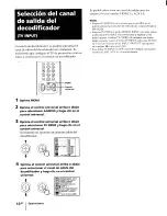 Предварительный просмотр 64 страницы Sony KP-53XBR45 - 53" Projection Tv Operating Instructions Manual