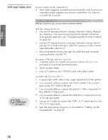 Предварительный просмотр 29 страницы Sony KP-65WV600 - 65" Wide Screen Projection Tv Operating Instructions Manual