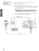 Предварительный просмотр 37 страницы Sony KP-65WV600 - 65" Wide Screen Projection Tv Operating Instructions Manual