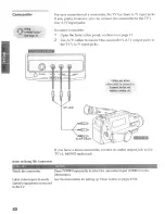 Предварительный просмотр 41 страницы Sony KP-65WV600 - 65" Wide Screen Projection Tv Operating Instructions Manual