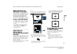 Preview for 29 page of Sony KP-65XBR10W - 65" Projection Tv Operating Instructions Manual