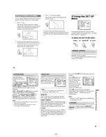 Предварительный просмотр 31 страницы Sony KP-65XBR10W - 65" Projection Tv Service Manual