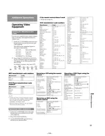 Предварительный просмотр 36 страницы Sony KP-65XBR10W - 65" Projection Tv Service Manual