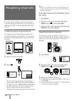 Предварительный просмотр 14 страницы Sony KP-EF61 Operating Instructions Manual