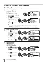 Preview for 44 page of Sony KP-ES43 Operating Instructions Manual