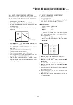 Предварительный просмотр 73 страницы Sony KP-ES43HK1 Service Manual