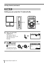 Preview for 8 page of Sony KP-FS43M61 Operating Instructions Manual