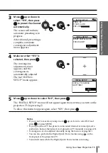 Предварительный просмотр 9 страницы Sony KP-FS43M61 Operating Instructions Manual