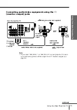 Preview for 11 page of Sony KP-FS43M61 Operating Instructions Manual