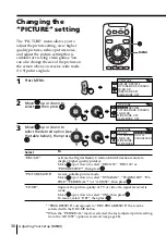 Предварительный просмотр 36 страницы Sony KP-FS43M61 Operating Instructions Manual