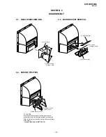 Предварительный просмотр 9 страницы Sony KP-FWS57M90 Service Manual