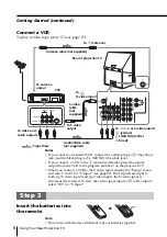 Предварительный просмотр 8 страницы Sony KP-FX432M31 Operating Instructions Manual