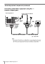 Предварительный просмотр 12 страницы Sony KP-FX432M31 Operating Instructions Manual