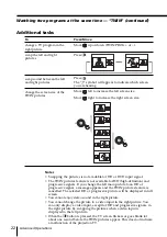 Предварительный просмотр 22 страницы Sony KP-FX432M31 Operating Instructions Manual